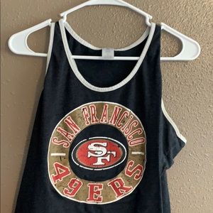 Woman’s NFL 49ers XL tank top
